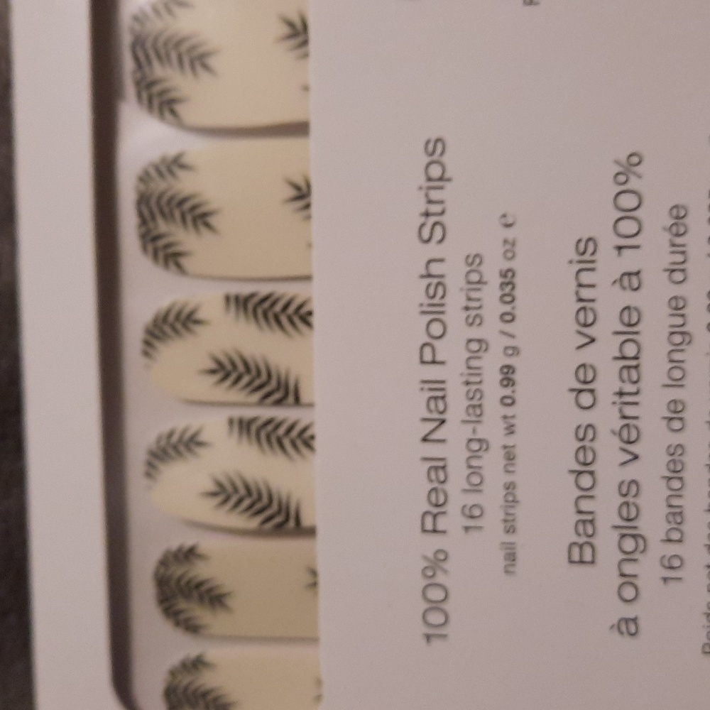 Nail polish strips